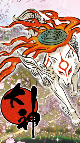 Horse red mane red circle - its neck free wallpaper