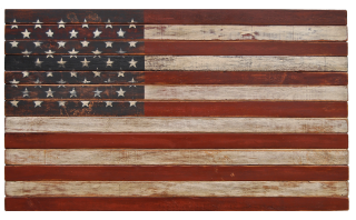 Wooden american flag stars black - a woodcut free wallpaper