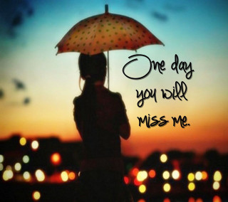 Woman umbrella sunset background message - a sunset in the background free wallpaper