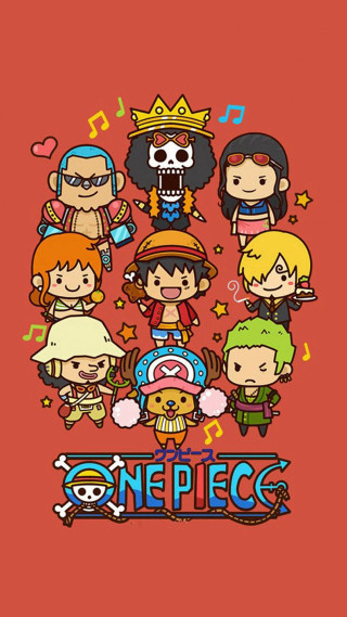 Cartoon characters red background one - an album cover free wallpaper