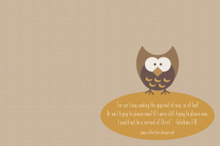 Brown owl wooden table quote - the eye free wallpaper