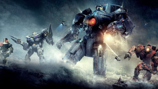 Robots rain man background man - mecha free wallpaper