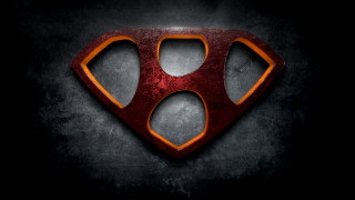 Red orange logo black background - orange free wallpaper for desktop