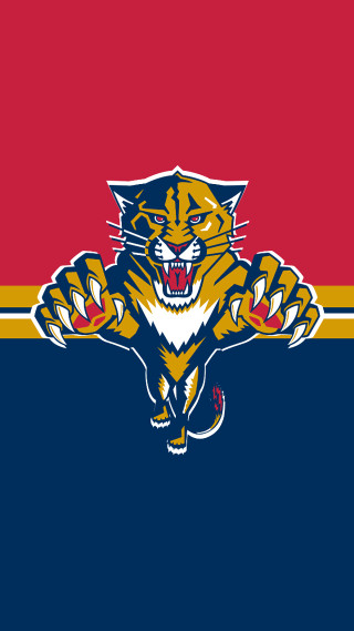 Tiger red blue yellow stripes - sumatraism free wallpaper