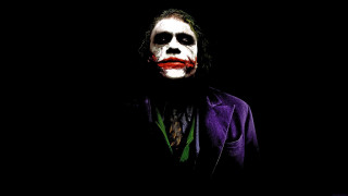 Joker man dark room green - neoexpressionism free wallpaper