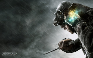 Man sword dark background rainbow - dark soul free wallpaper