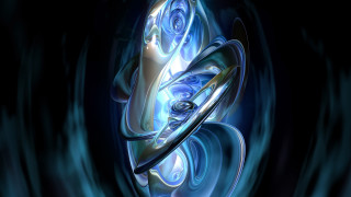 Blue white spiral design black - a spiral design free wallpaper