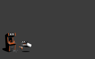 Computer mouse shadow person black - animation free wallpaper
