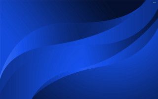 Blue background curved design white - geometric abstract art free wallpaper