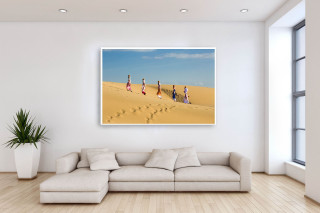 Living room couch painting beach - a minimalist painting free wallpaper