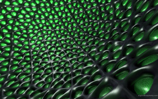 Green background circles dots pattern - alberto burri free wallpaper