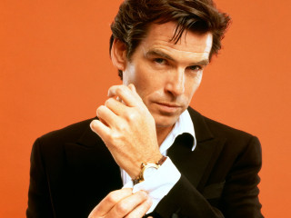 Man suit tie serious look 53 - his wrist free wallpaper