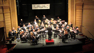 Conductor orchestra stage dual conductors - cinematic composition free wallpaper