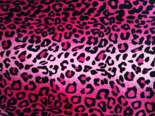 Pink black animal print fabric 5 - fanny mcian free wallpaper