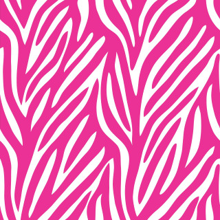 Pink white zebra print pattern - op art free wallpaper