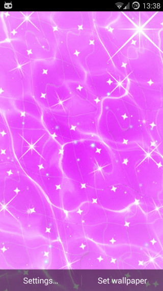 Pink background stars bubbles pattern - the bottom right corner free wallpaper