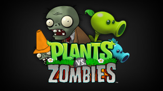Plants vs zombies logo zombie - plant free wallpaper for desktop