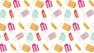 Popsicle pattern white background pink - a pop art painting free wallpaper
