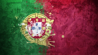 Grungy flag coat of arms 2 - a grungy flag free wallpaper