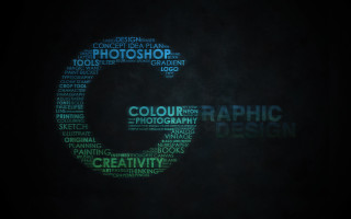 Dark background graphic design image - font free wallpaper