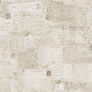 Old letters vintage stamps wall - a wall free wallpaper