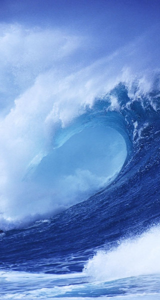 Man riding wave surfboard ocean 3 - a man riding free wallpaper