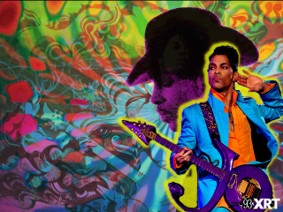 Man guitar afro wig colorful - a guitar in front free wallpaper
