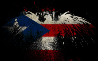 Grungy bird texas flag red - back ground free wallpaper