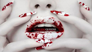 Woman blood cigarette scream queens - her mouth free wallpaper