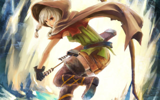 Woman hat dress sword holding - a sword and a sword free wallpaper