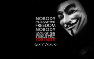 Mask message freedom reality man - nobody free wallpaper
