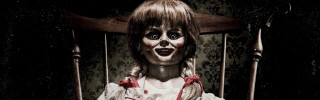 Creepy woman chair knife blood - her hand and blood free wallpaper