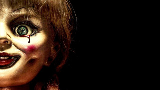 Creepy doll green eyes red - a creepy doll free wallpaper