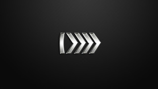 Black background silver arrow white - letterism free wallpaper