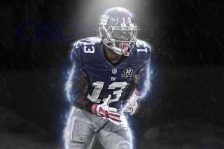 Football player spotlight light o - digital art free wallpaper