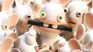 White rabbits black remote in - smaller free wallpaper