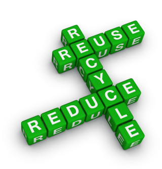 Reduce cross green letters image - environmental art free wallpaper