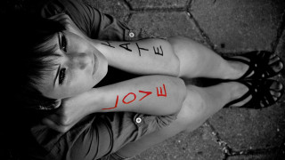 Young girl tattoo arm name - a young girl free wallpaper