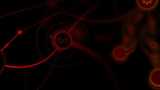 Red abstract background circles lines - a red abstract background free wallpaper