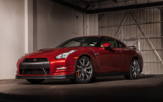 Red sports car garage wall 2 - a ladder free wallpaper