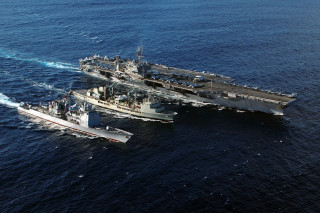Two ships in the water 2 - tilt shift free wallpaper