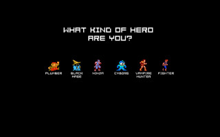 Heroic pixel art characters multiple - heroic free wallpaper