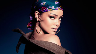 Woman bandana earrings headshot fashion - a bandana free wallpaper
