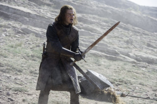 Man black coat sword large - armin hansen free wallpaper