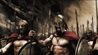 Roman armored men swords helmets - exekia free wallpaper
