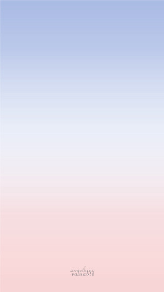 Pink blue gradient white border - a minimalist painting free wallpaper