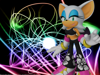 Cartoon cat black background colorful - a white cat free wallpaper