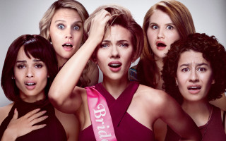 Women surprised covering eyes pink - incoherent free wallpaper