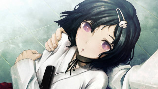Woman blackhair whiteshirt cellphone bathroom - a white shirt holding free wallpaper