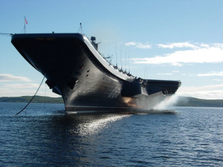Large boat shore flag warship - superflat free wallpaper